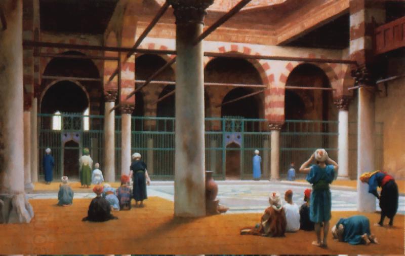 Jean Leon Gerome Interior of a Mosque  7 China oil painting art